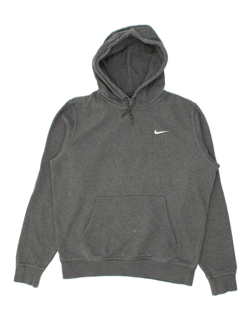 NIKE Mens Hoodie Jumper Medium Grey Cotton | Vintage Nike | Thrift | Second-Hand Nike | Used Clothing | Messina Hembry 