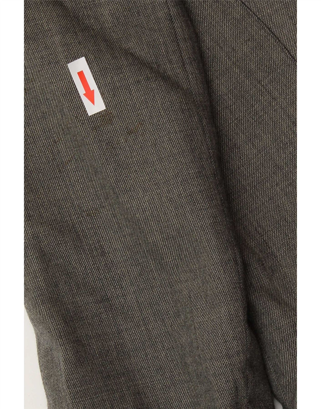 Vintage Womens Double Breasted Blazer Jacket IT 44 Medium Grey Wool
