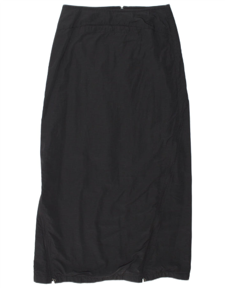 Rosner Womens Maxi Skirt EU 38 Medium W30 Black Cotton