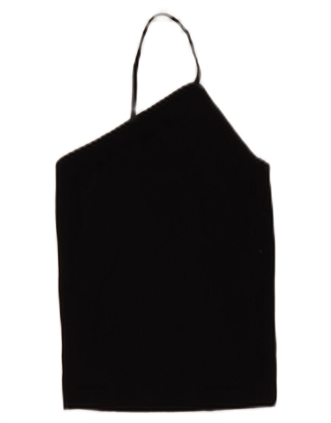Zara Womens Crop Top UK 10 Small Black Viscose