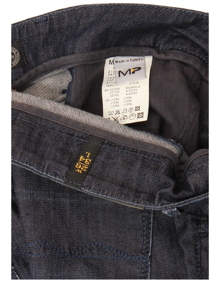 Meltin' Pot Womens Denim Shorts W26 Small Navy Blue Cotton