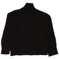 Zara Womens Oversized Turtle Neck Jumper Sweater UK 14 Medium Black