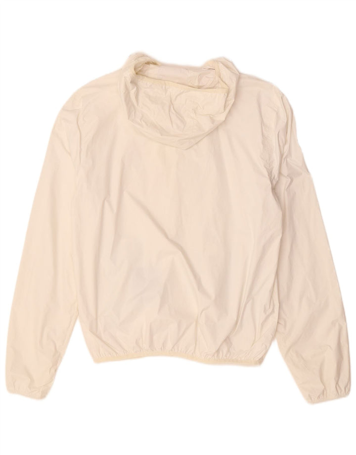 North Sails Womens Hooded Rain Jacket UK 14 Medium White