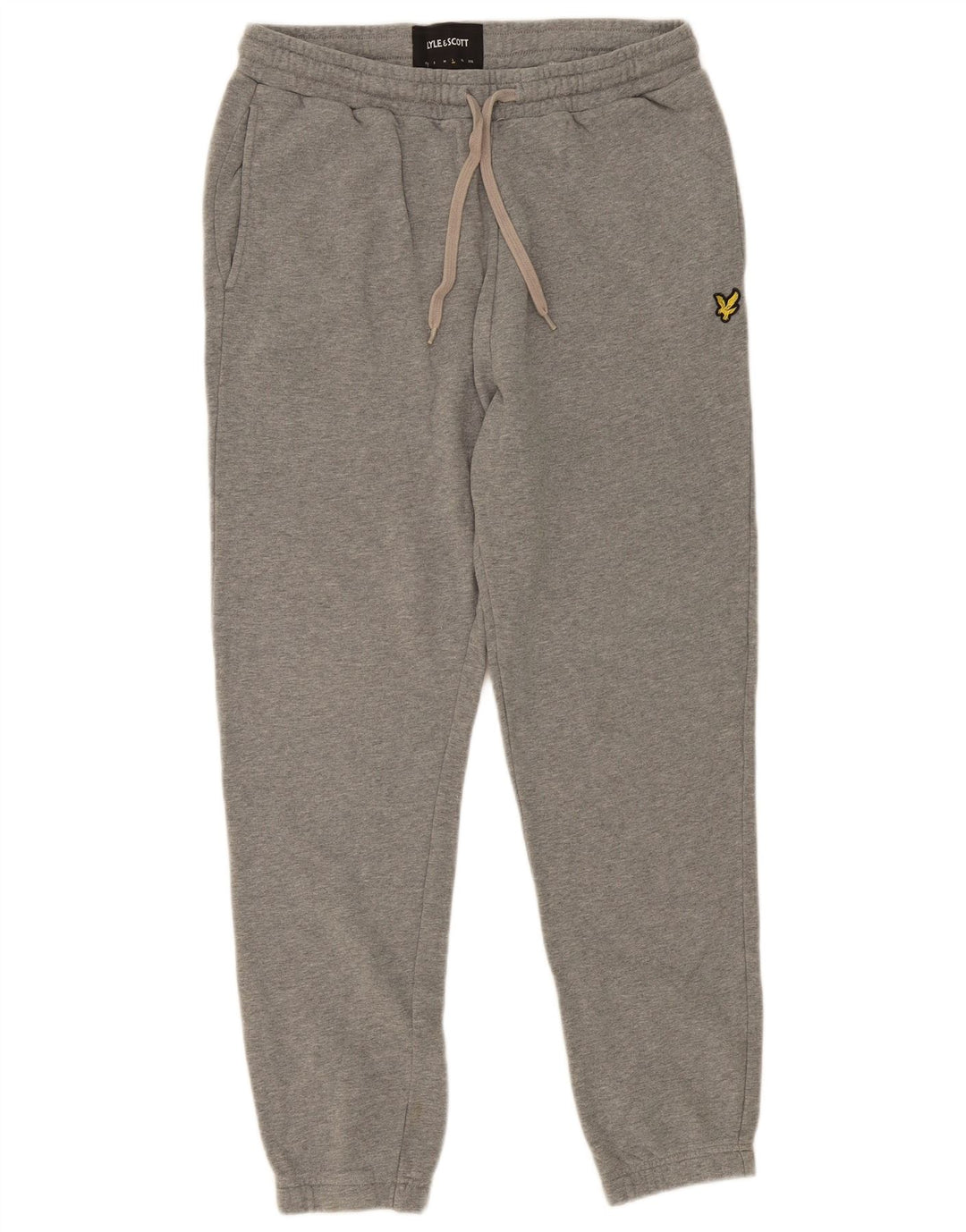 LYLE & SCOTT Mens Tracksuit Trousers Joggers Large  Grey Cotton