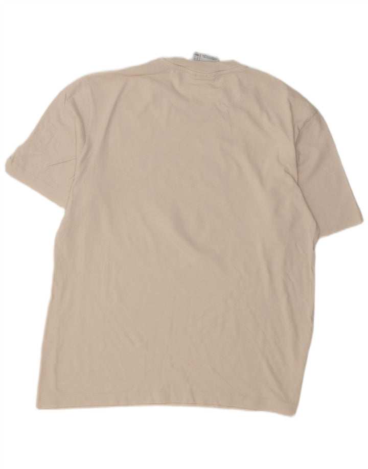 ADIDAS Mens Graphic T-Shirt Top Large White
