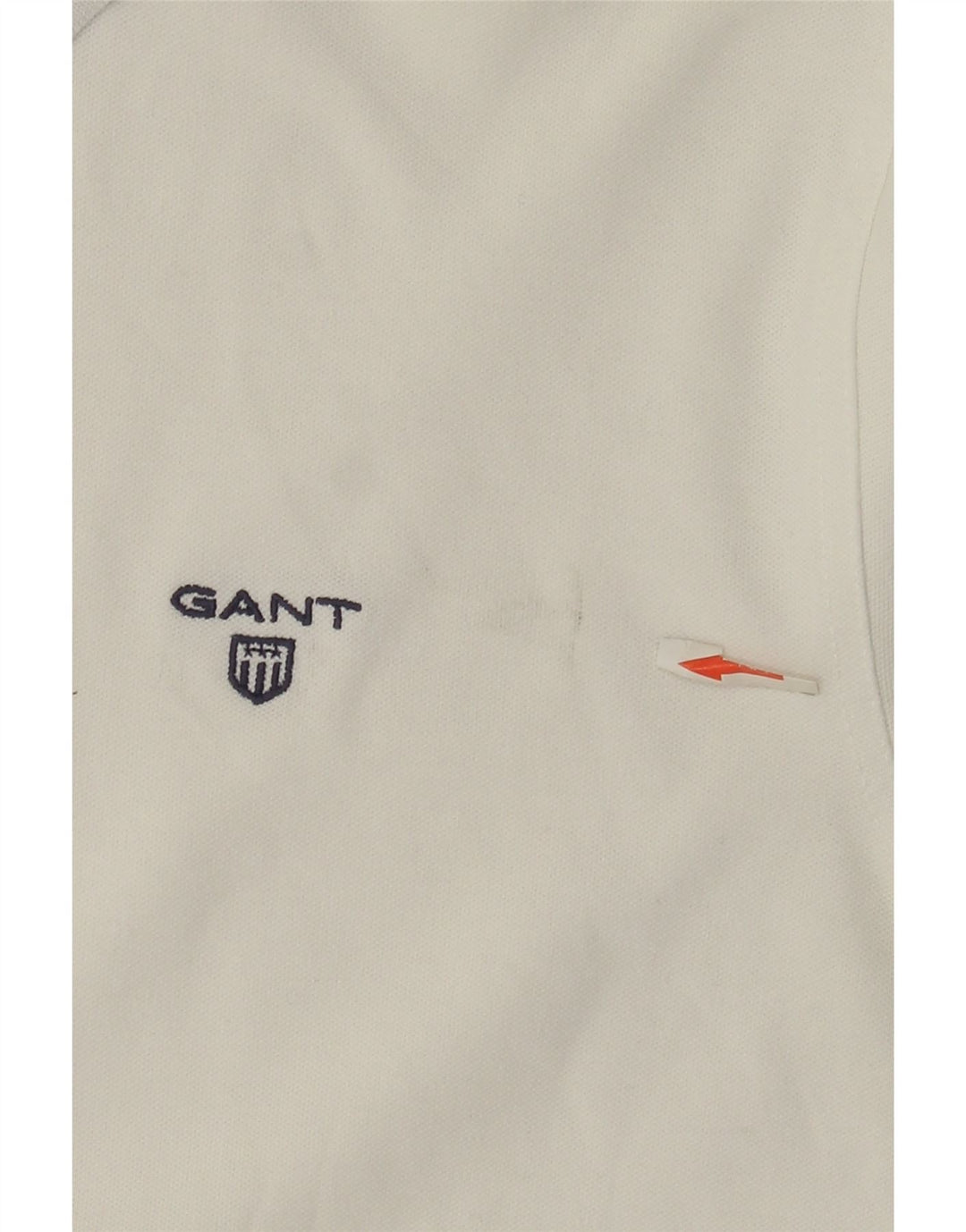 Gant Mens Polo Shirt XL White Cotton