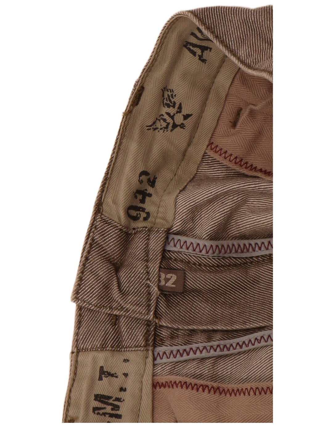 Avirex Mens Straight Chino Trousers W32 L29 Grey