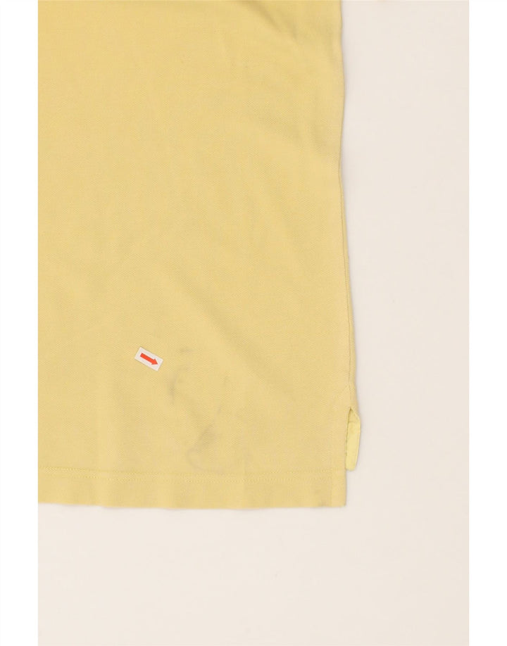 SUPERGA Mens Polo Shirt XL Yellow Cotton Vintage Superga and Second-Hand Superga from Messina Hembry 