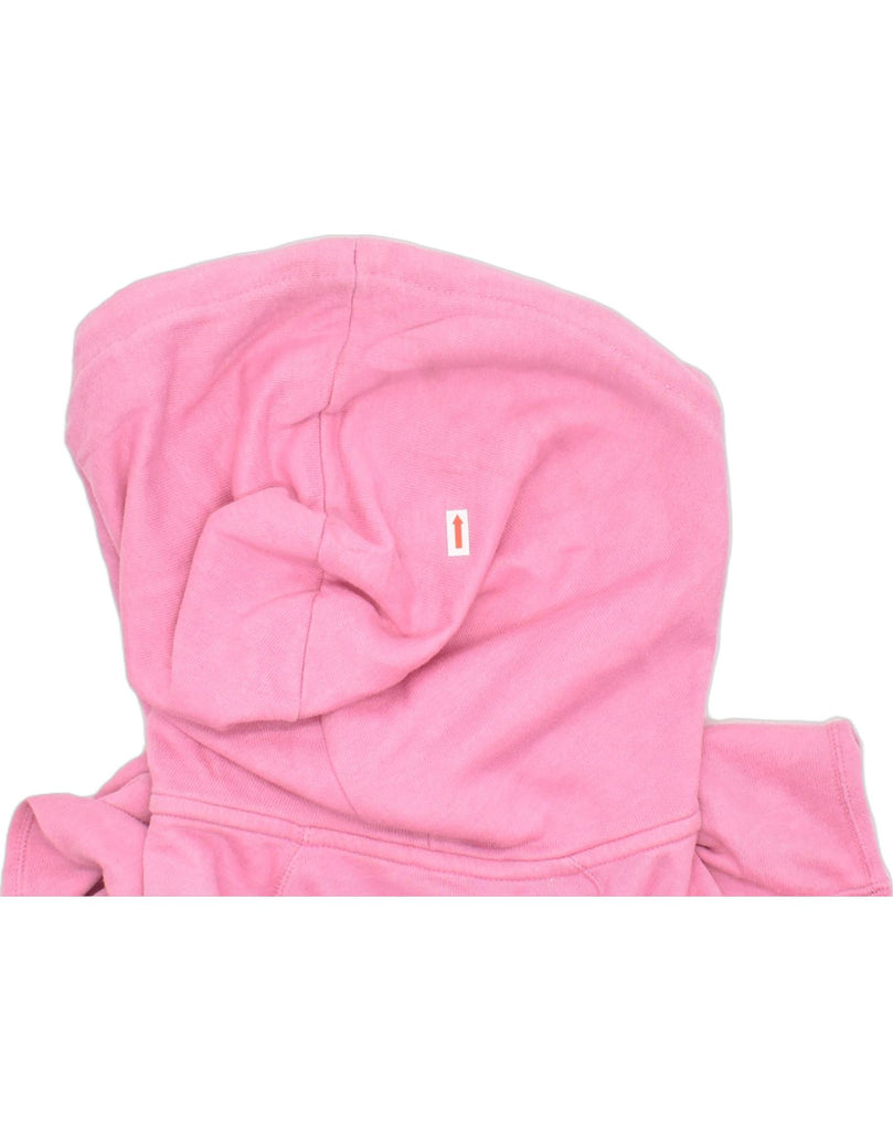 JACK WILLS Womens Zip Hoodie Sweater UK 10 Small Pink Cotton Sports | Vintage | Thrift | Second-Hand | Used Clothing | Messina Hembry 