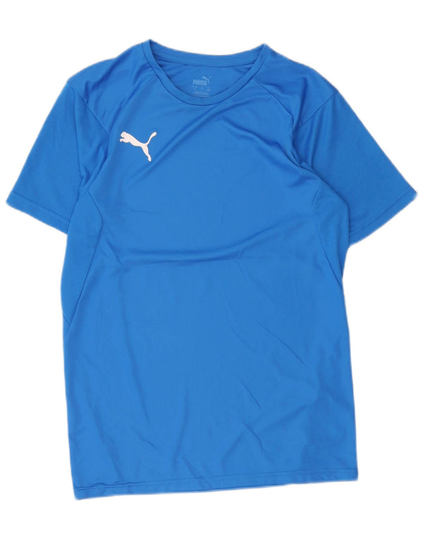 Puma Mens T-Shirt Top Small Blue