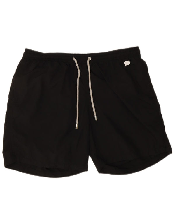 MC2 SAINT BARTH Mens Swimming Shorts XL Black Polyester