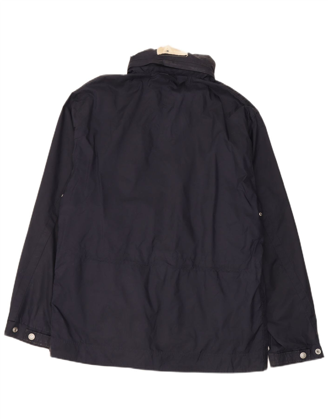 Armani Jeans Mens Rain Jacket UK 40 Large Navy Blue Polyamide