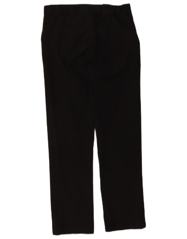 Marks & Spencer Boys Straight Casual Trousers 14-15 Years W28 L28 Black