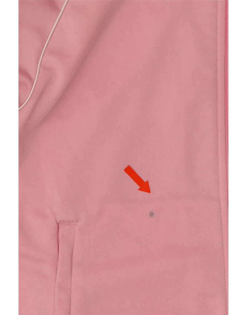 ADIDAS Girls Tracksuit Top Jacket 12-13 Years Pink Vintage Adidas and Second-Hand Adidas from Messina Hembry 