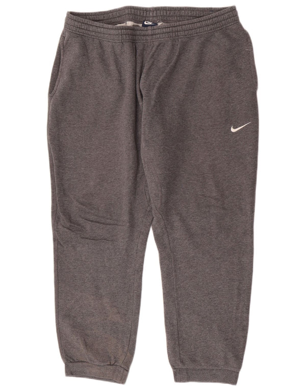 Nike Mens Tracksuit Trousers Joggers 2XL Grey Cotton