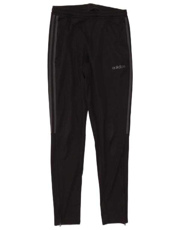 ADIDAS Mens Aeroready Tracksuit Trousers Small Black Polyester