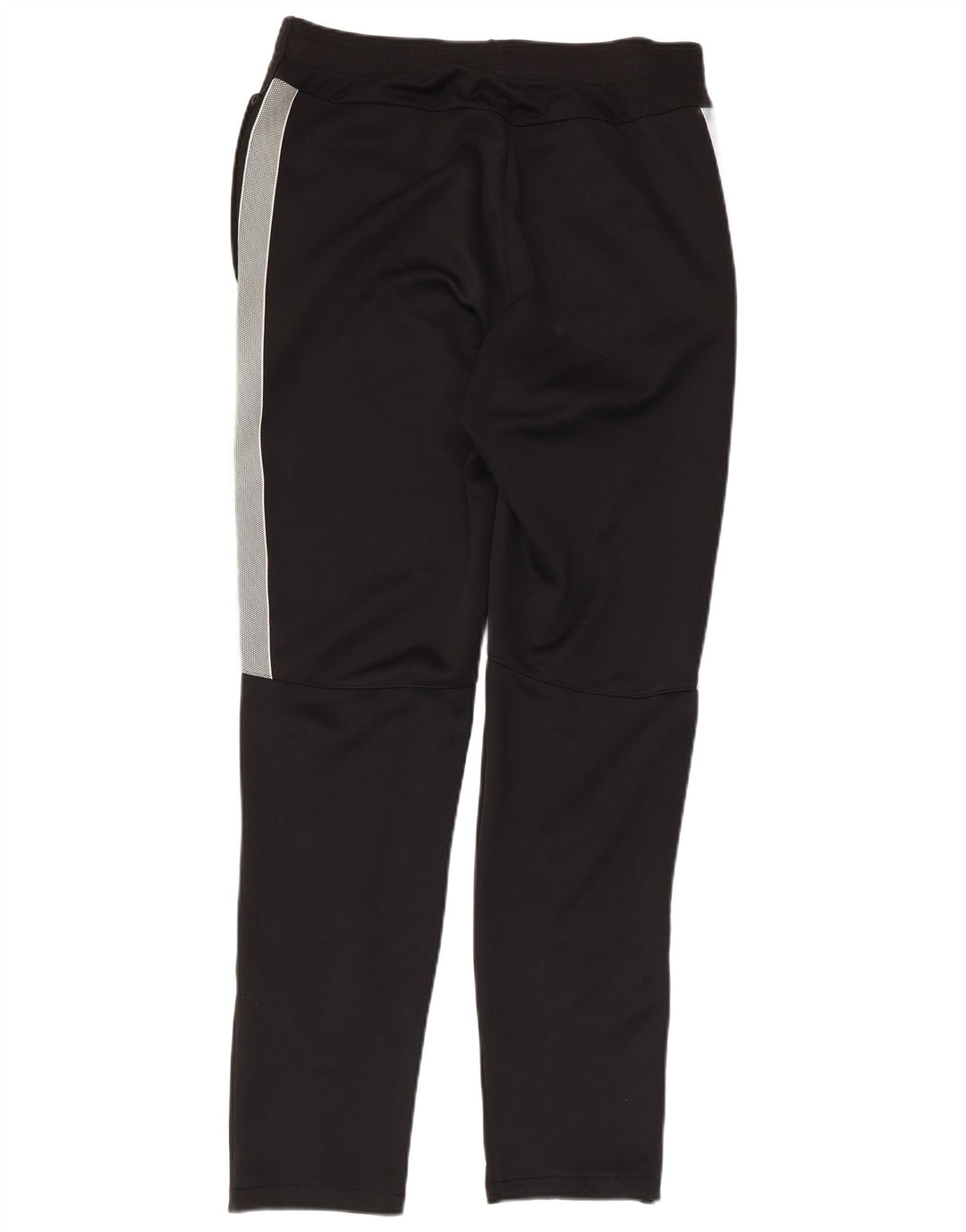 NIKE Womens Tracksuit Trousers UK 14 Medium Black Colourblock Polyester