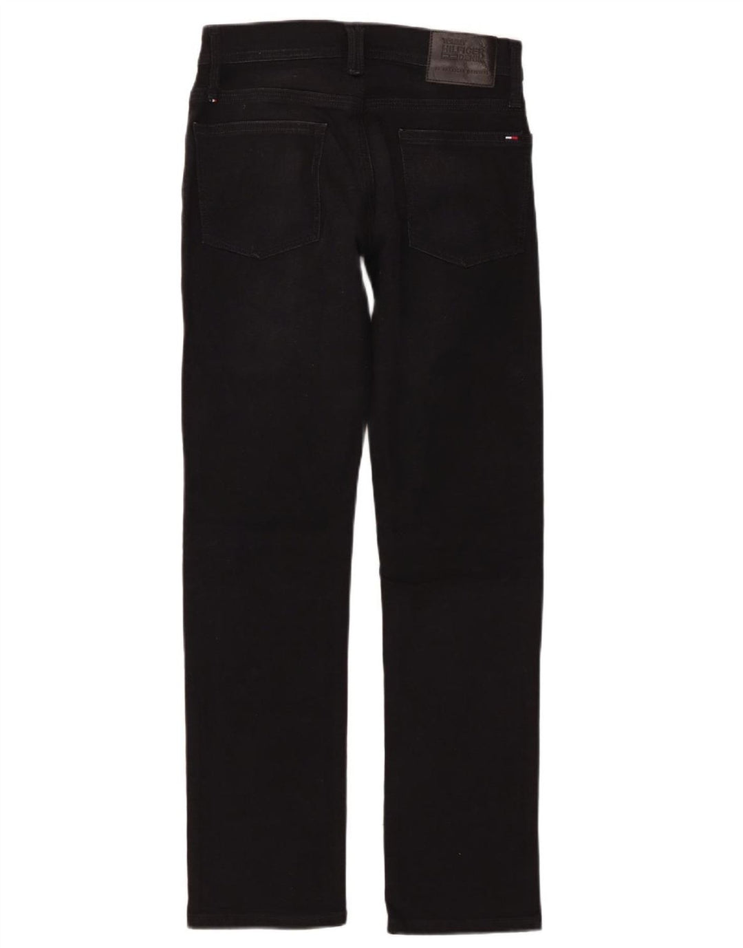 TOMMY HILFIGER Mens Ryan Straight Jeans W29 L32 Black Cotton