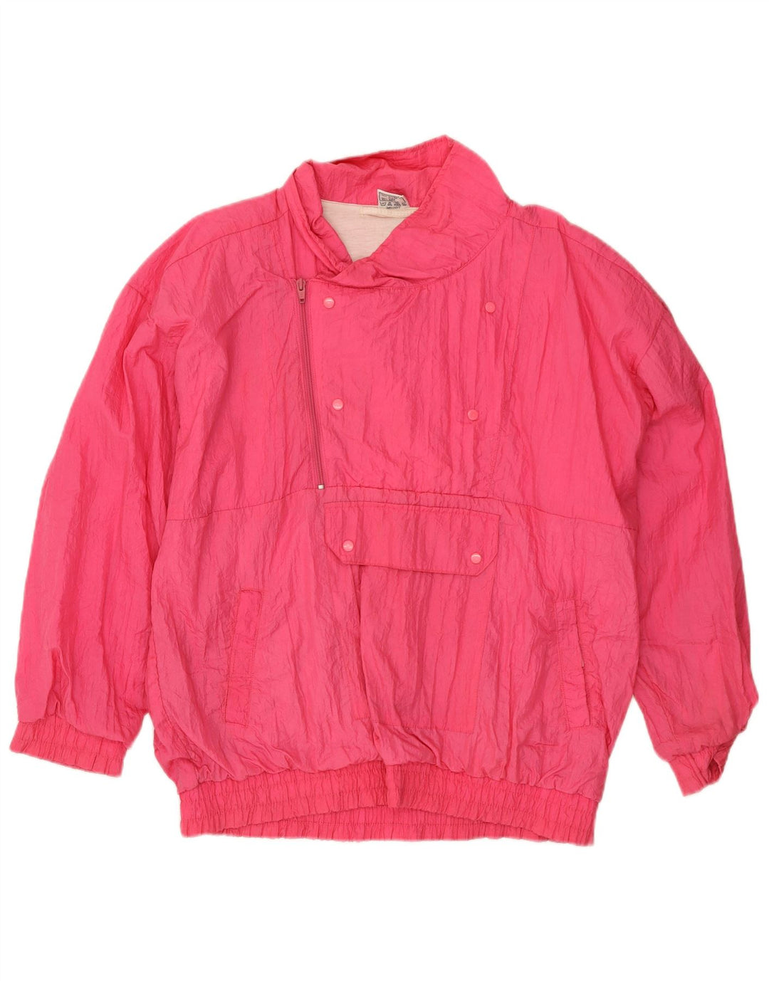 Vintage Mens Anorak Jacket UK 42/44 Large Pink Nylon