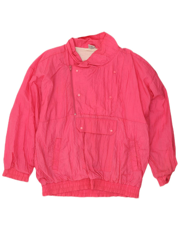 Vintage Mens Anorak Jacket UK 42/44 Large Pink Nylon