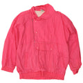 Vintage Mens Anorak Jacket UK 42/44 Large Pink Nylon
