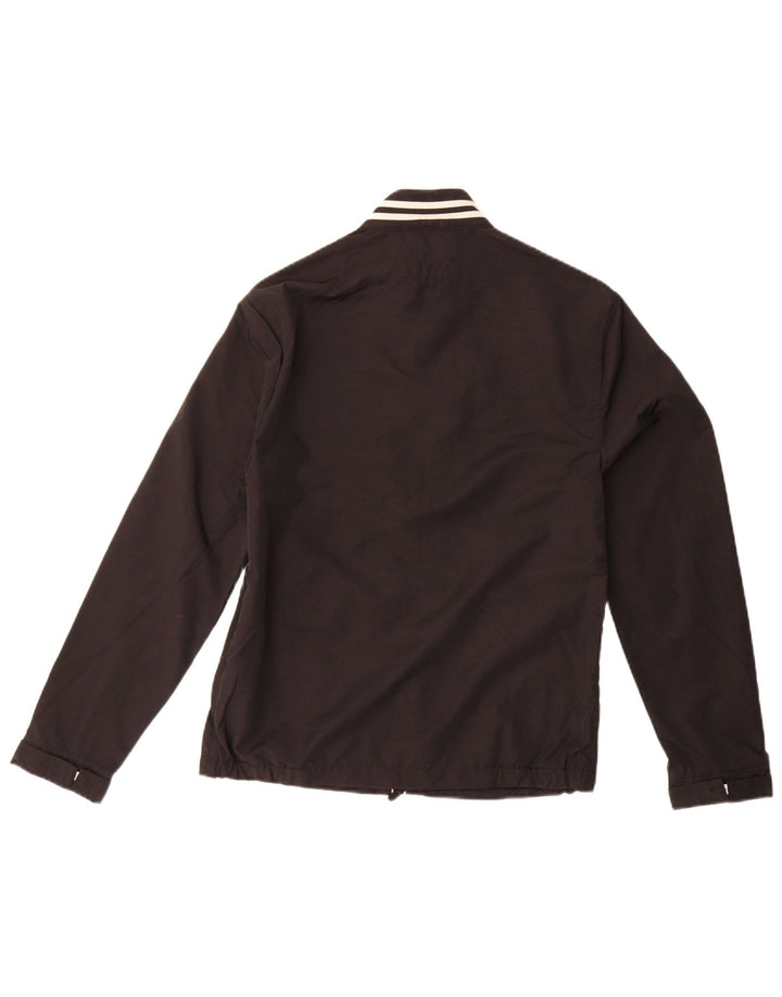 PENGUIN Mens Bomber Jacket UK 36 Small Black Polyamide