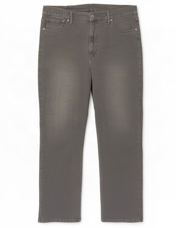 Levi's Mens 751 Straight Corduroy Trousers W40 L30 Grey