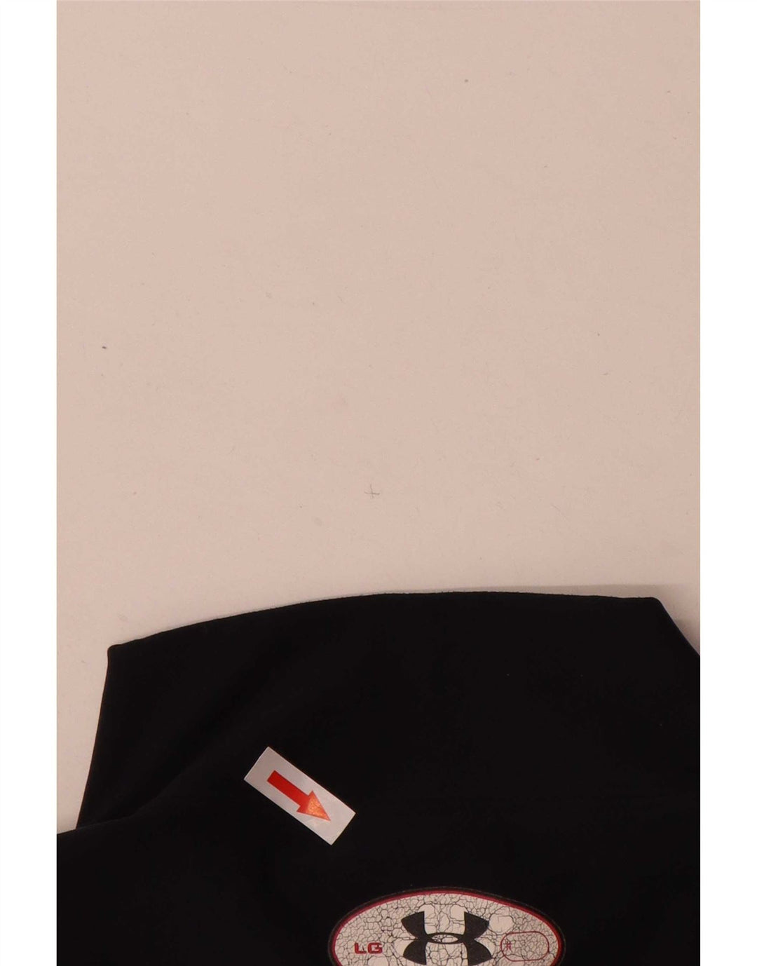 Under Armour Mens Cold Gear Top Long Sleeve Large Black Nylon