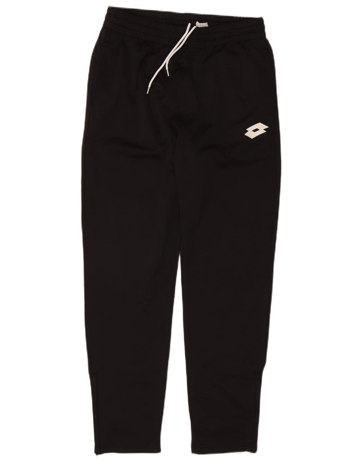 LOTTO Mens Tracksuit Trousers Medium Black Polyester