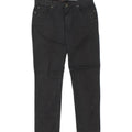 BEST COMPANY Womens Straight Casual Trousers IT 42 Medium W30 L27 Black | Vintage Best Company | Thrift | Second-Hand Best Company | Used Clothing | Messina Hembry 