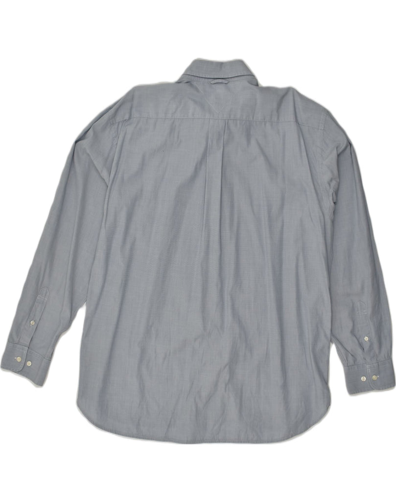 TOMMY HILFIGER Mens Shirt XL Grey Cotton | Vintage Tommy Hilfiger | Thrift | Second-Hand Tommy Hilfiger | Used Clothing | Messina Hembry 