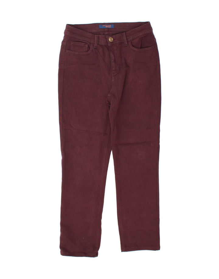 TRUSSARDI Mens Slim Jeans W30 L27 Burgundy Vintage Trussardi and Second-Hand Trussardi from Messina Hembry 