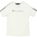 CHAMPION Womens Graphic T-Shirt Top UK 18 XL White Cotton | Vintage Champion | Thrift | Second-Hand Champion | Used Clothing | Messina Hembry 