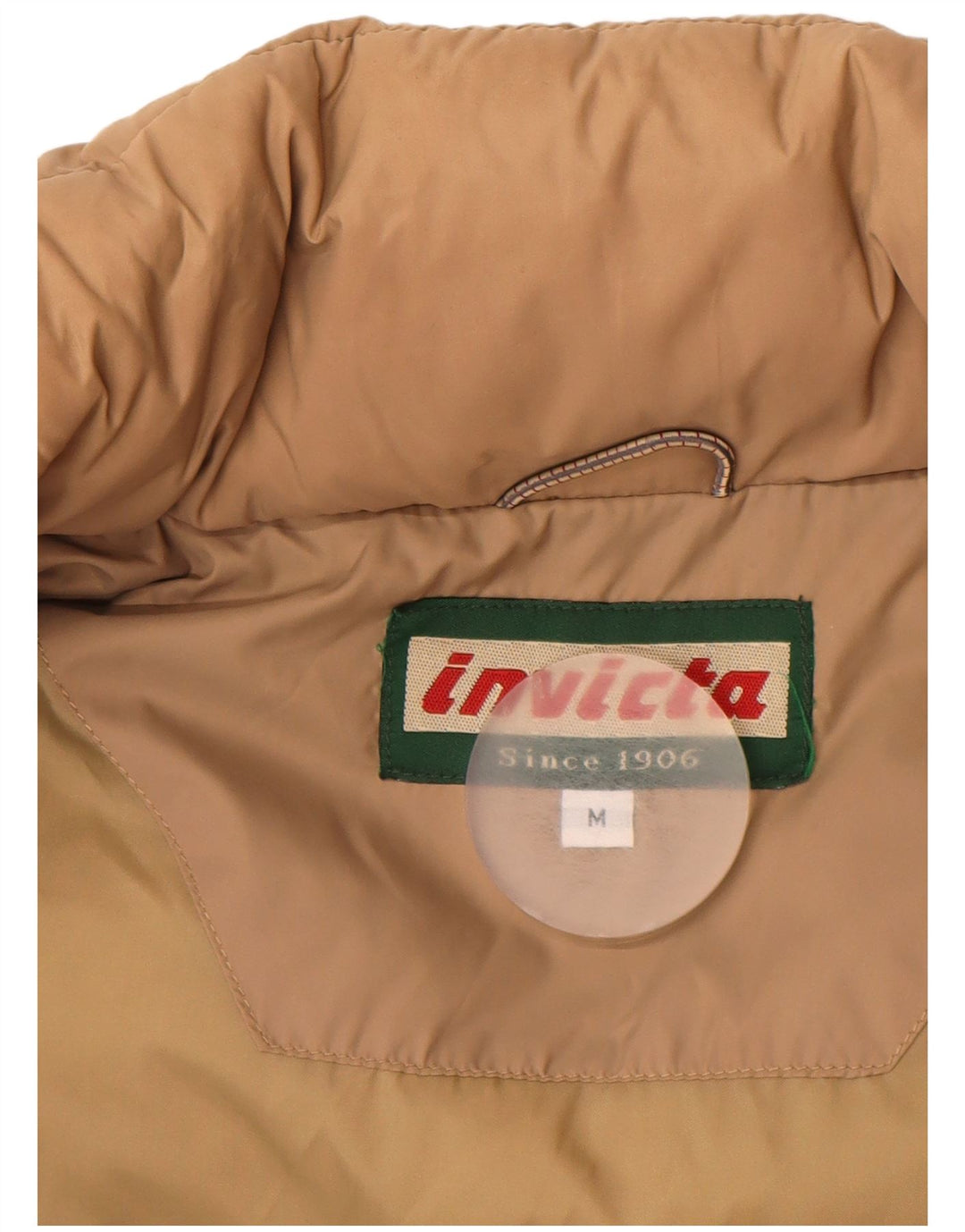 Invicta Mens Padded Coat UK 38 Medium Beige Polyamide