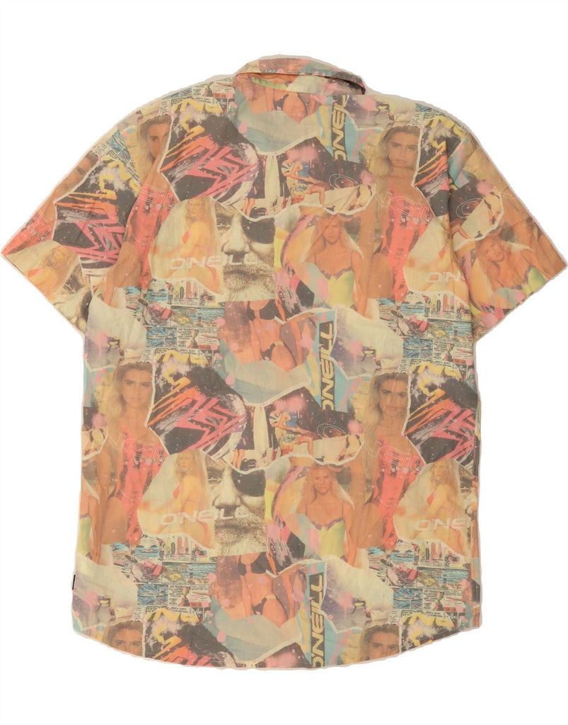 O'NEILL Mens Modern Fit Graphic Short Sleeve Shirt Medium Multicoloured Vintage O'Neill and Second-Hand O'Neill from Messina Hembry 