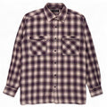Rosengarten Mens Flannel Shirt Medium Blue Check Cotton