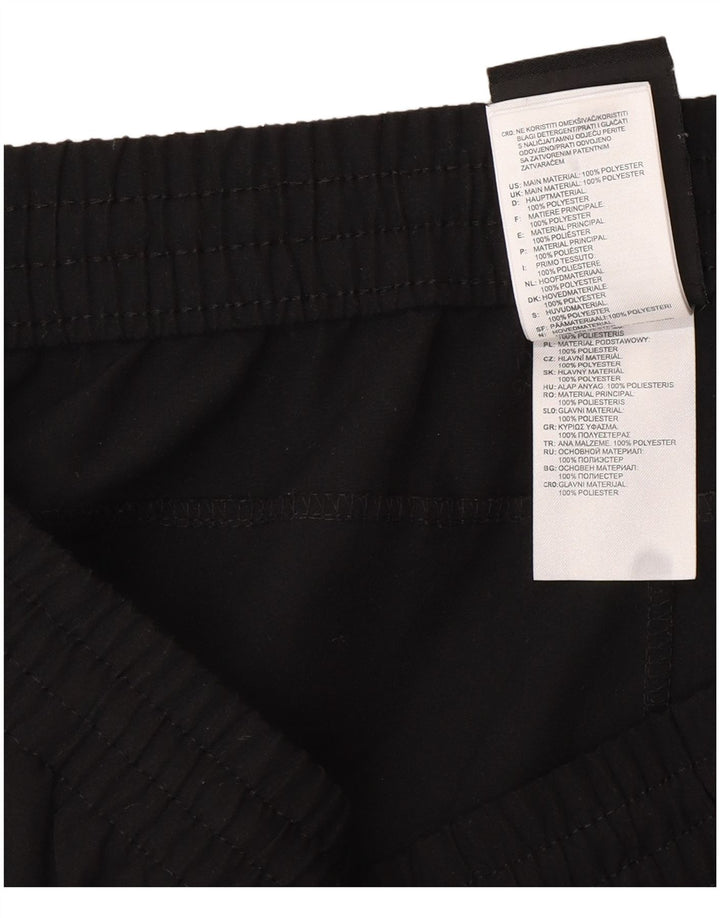 Adidas Mens Tracksuit Trousers Large Black Polyester
