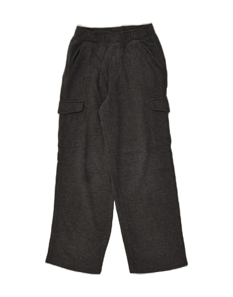 STARTER Boys Cargo Tracksuit Trousers 7-8 Years Medium  Grey Cotton | Vintage Starter | Thrift | Second-Hand Starter | Used Clothing | Messina Hembry 