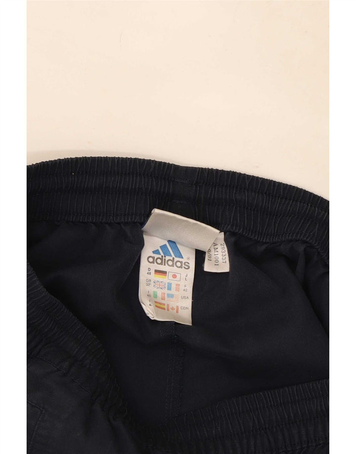 Adidas Mens Sport Shorts Medium Navy Blue Cotton
