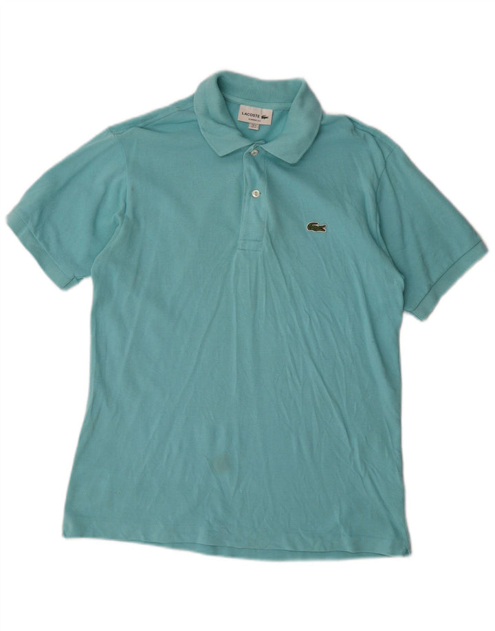 Lacoste Mens Classic Fit Polo Shirt Size 3 Small Blue Cotton