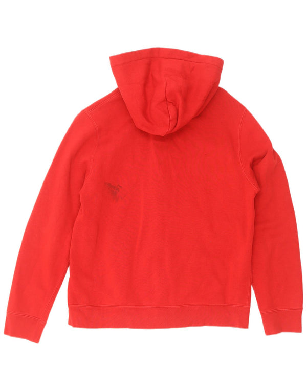 Polo Ralph Lauren Boys Zip Hoodie Sweater 15-16 Years XL Red Cotton