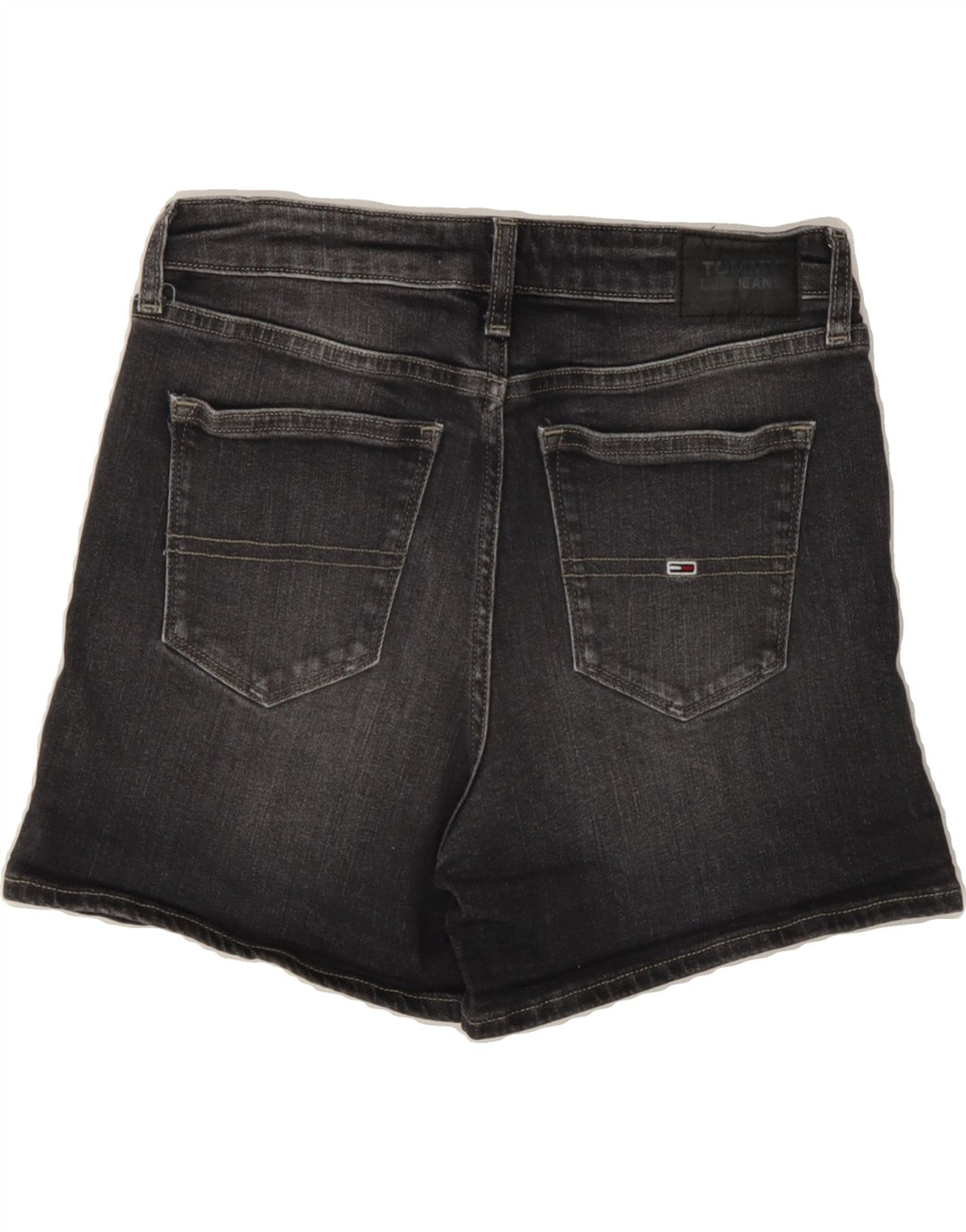 TOMMY HILFIGER Womens Denim Shorts W28 Medium Black Vintage Tommy Hilfiger and Second-Hand Tommy Hilfiger from Messina Hembry 