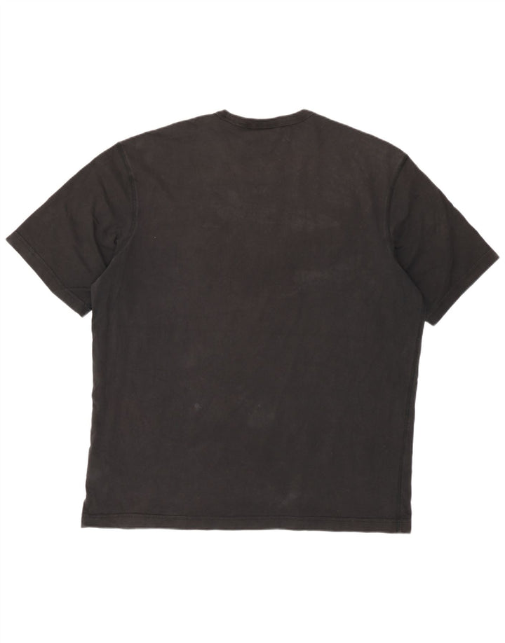 Adidas Mens Graphic Regular Fit T-Shirt Top Large Black Cotton