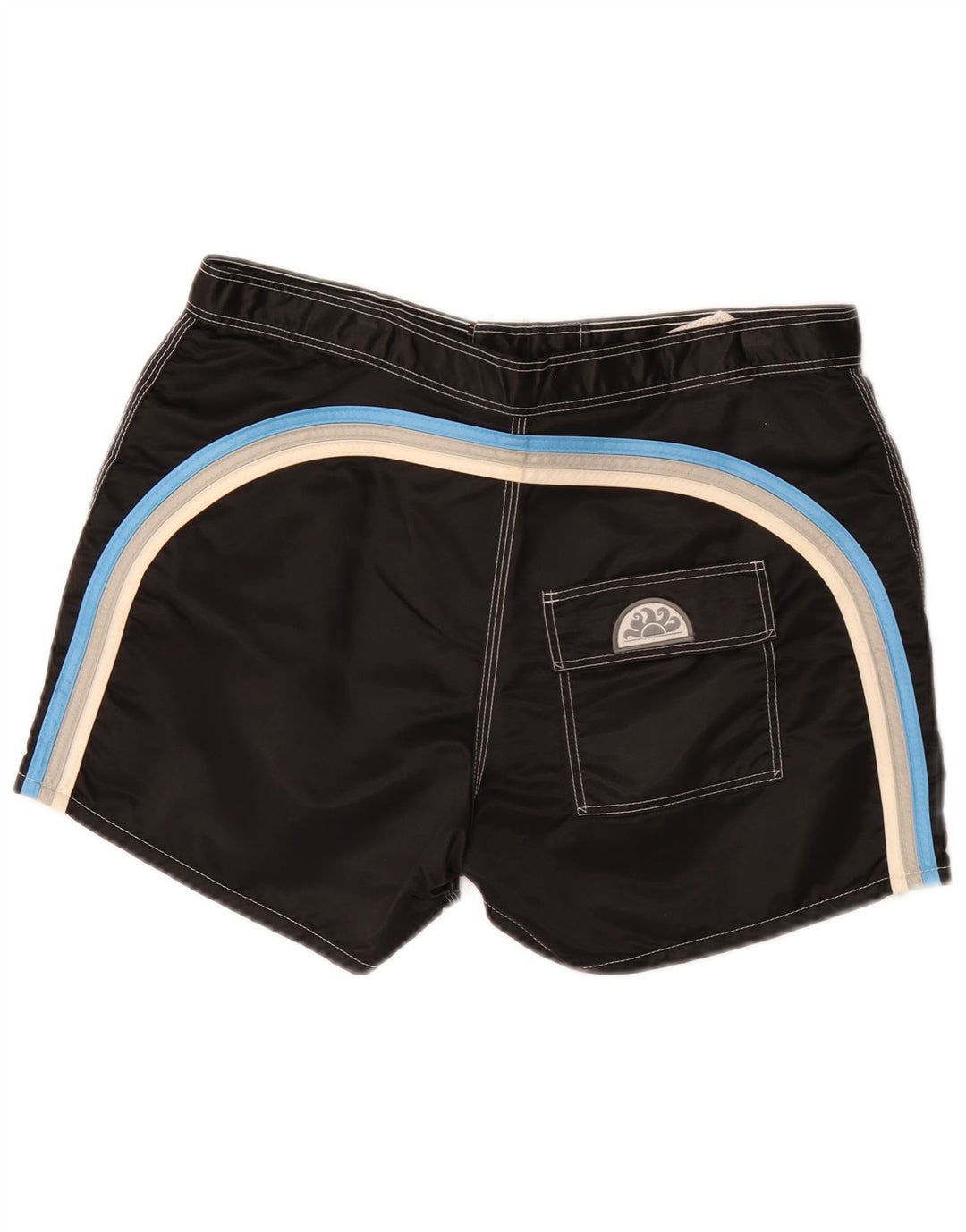 Sundek Mens Swimming Shorts Large Black Nylon