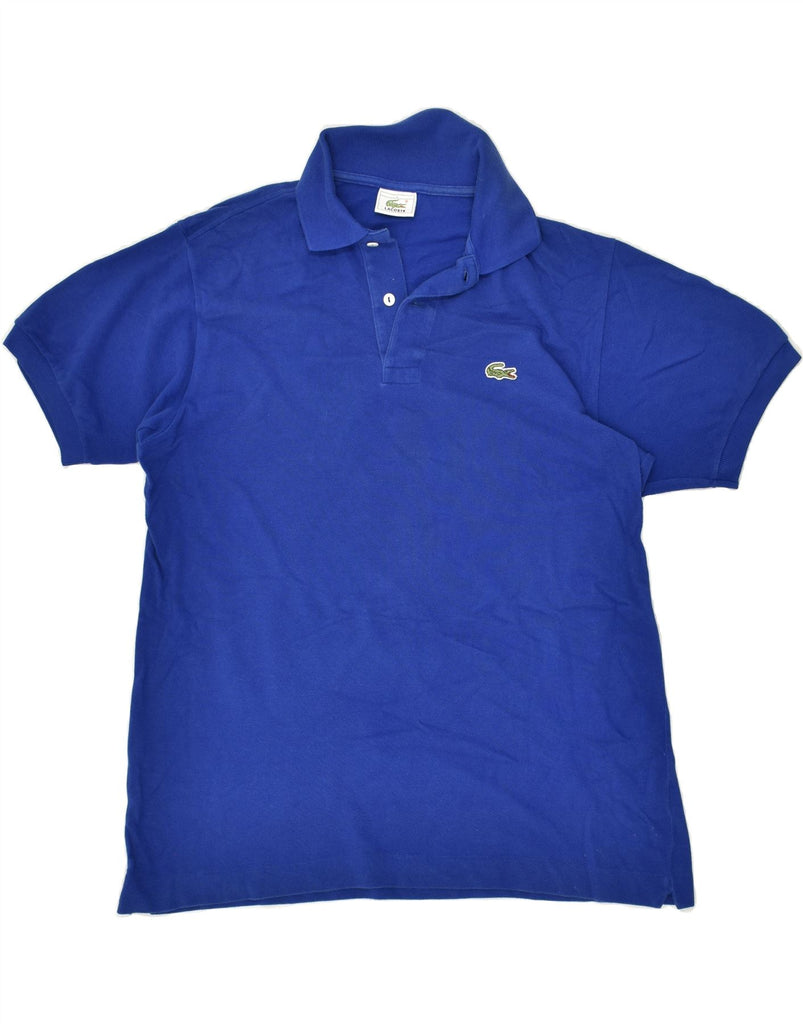 LACOSTE Mens Polo Shirt Size 4 Medium Navy Blue | Vintage Lacoste | Thrift | Second-Hand Lacoste | Used Clothing | Messina Hembry 