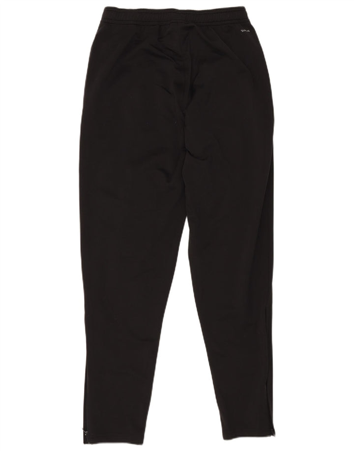 Adidas Mens Climalite Tracksuit Trousers Small Black Polyester