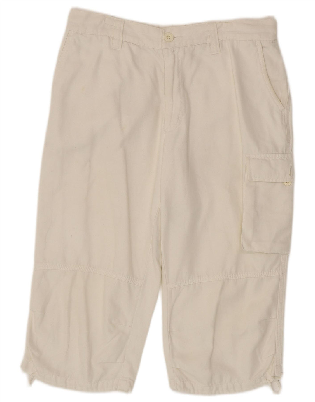 North Sails Mens Cargo Bermuda Shorts IT 46 Small W32 White Cotton