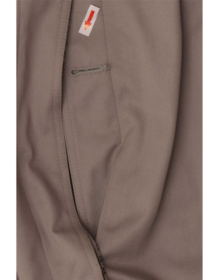 Carol Womens Reversible Overcoat IT 48 XL Grey Polyester