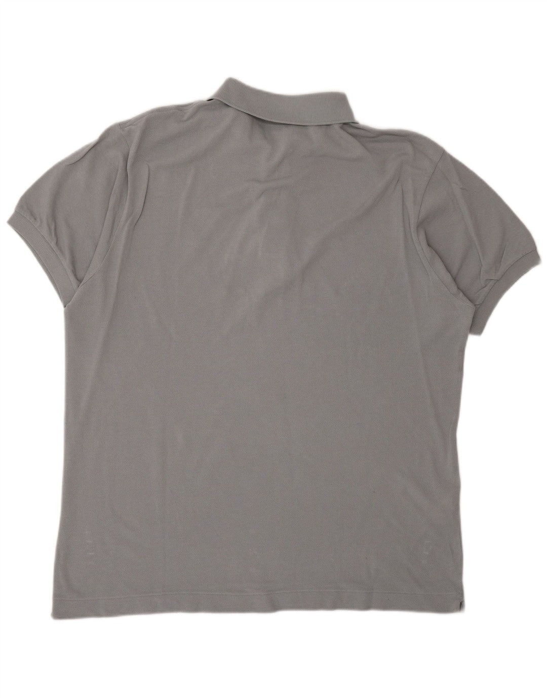 LACOSTE Mens Polo Shirt Size 6 XL Grey Cotton