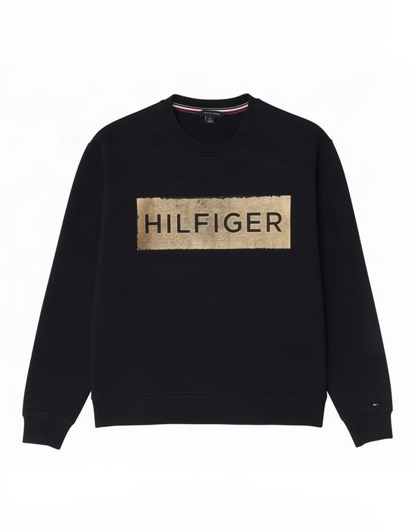 Tommy Hilfiger Boys Sweatshirt Jumper 11-12 Years Small Navy Blue